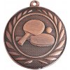 DI5000.ZF/B - Medaila stolný tenis (pr.50 mm, hr.2mm) bronz - striebro DI5000.ZF/B - Medaila stolný tenis (pr.50 mm, hr.2mm) bronz - striebro