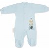 Dojčenský overal THREE ELEPHANTS Svetlo modrá Dojčenský overal THREE ELEPHANTS Svetlo modrá