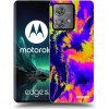 Picasee silikónový prehľadný obal pre Motorola Edge 40 Neo - Burn Picasee silikónový prehľadný obal pre Motorola Edge 40 Neo - Burn