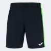 MAXI SHORT futbalové šortky čierna fluo zelená M MAXI SHORT futbalové šortky čierna fluo zelená M