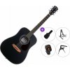 Pasadena PD-200 Premium SET Black Akustická gitara Pasadena PD-200 Premium SET Black Akustická gitara