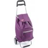 Nákupná taška na kolieskach CARGO fialová