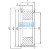 Remenica TB 40 14M 170 optibelt ZRS na Taper Lock Remenica TB 40 14M 170 optibelt ZRS na Taper Lock