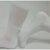 Športové polofroté ponožky Pongo - 42-43 / biela Športové polofroté ponožky Pongo - 42-43 / biela