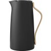 Stelton Vákuová kanvica EMMA 1,2 l, na kávu, jemná čierna farba, nerezová oceľ Stelton Vákuová kanvica EMMA 1,2 l, na kávu, jemná čierna farba, nerezová oceľ