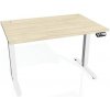 Hobis Pracovný stôl Motion, PO, 2S, 180x70,5-120,5x80 cm, agát/biela Hobis Pracovný stôl Motion, PO, 2S, 180x70,5-120,5x80 cm, agát/biela