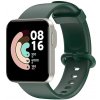 Silikónový remienok pre Xiaomi Mi Watch Lite Farba: khaki - zelená army Silikónový remienok pre Xiaomi Mi Watch Lite Farba: khaki - zelená army