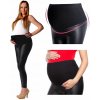Tehotenské LATEXOVÉ legíny - čierna matná / S Tehotenské LATEXOVÉ legíny - čierna matná / S