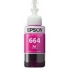 EPSON ink bar T6643 Magenta ink container pre L100/L200/L550/L1300/L355, BAR 7500 strán 70ml EPSON ink bar T6643 Magenta ink container pre L100/L200/L550/L1300/L355, BAR 7500 strán 70ml