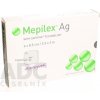Mölnlycke HealthCare AB Mepilex Ag 6x8,5 cm mäkký silikónový bakteriostatický obväz na rany 1x5 ks Mölnlycke HealthCare AB Mepilex Ag 6x8,5 cm mäkký silikónový bakteriostatický obväz na rany 1x5 ks