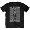 Joy Division tričko Unknown Pleasures White On black čierne
