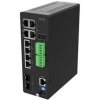 Axis D8208-R - Přepínač - průmyslový - řízený - 8 x 10 Gigabit Ethernet - desktop - PoE++ (480 W) - 02621-001 Axis D8208-R - Přepínač - průmyslový - řízený - 8 x 10 Gigabit Ethernet - desktop - PoE++ (480 W) - 02621-001