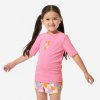 DECATHLON Detské tričko s UV ochranou 100 Love Sea ružové 123-130 cm DECATHLON Detské tričko s UV ochranou 100 Love Sea ružové 123-130 cm