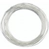 Bižutérny drôt 0,8mm - postriebrený Bižutérny drôt 0,8mm - postriebrený