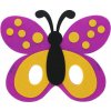 Maska Motýľ 18x15,5 cm Maska Motýľ 18x15,5 cm