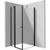 Deante Kerria Plus sprchovací kút 80x80 cm obdĺžniková čierna matné/priehľadné sklo KKNNU08S08 Deante Kerria Plus sprchovací kút 80x80 cm obdĺžniková čierna matné/priehľadné sklo KKNNU08S08