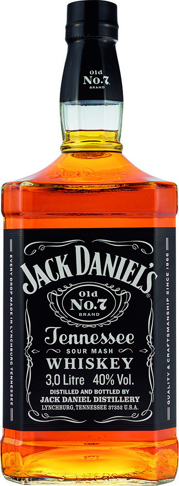 Jack Daniel\'s 40% 3 l (kartón)