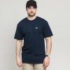 Vans tričko Left Chest Logo navy white