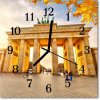 Nástenné sklenené hodiny Berlín 30x30 cm Nástenné sklenené hodiny Berlín 30x30 cm