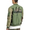 Alpha Industries zimná bunda MA-1 Camo Back Embroidery sage green Veľkosť: XXL, Farba: zelená Alpha Industries zimná bunda MA-1 Camo Back Embroidery sage green Veľkosť: XXL, Farba: zelená