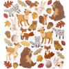 Kreatívne nálepky A5 - lesné zvieratá 38ks Kreatívne nálepky A5 - lesné zvieratá 38ks
