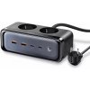 Mcdodo - 6in1 Extension Cord Energy Cube Series predlžovací kábel s 2× Schuko, 2× USB-C a 2× USB, 70 W, GaN technológia, 1,5 m – čierny Mcdodo - 6in1 Extension Cord Energy Cube Series predlžovací kábel s 2× Schuko, 2× USB-C a 2× USB, 70 W, GaN technológia, 1,5 m – čierny