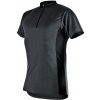 Tričko s krátkym rukávom ZIPP-NECK šedé veľ. XL Tričko s krátkym rukávom ZIPP-NECK šedé veľ. XL