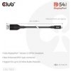 Club3D Kabel USB-C na DisplayPort 2.1 DP54 Bi-Directional, 8K120Hz, 4K480Hz, 2m Club3D Kabel USB-C na DisplayPort 2.1 DP54 Bi-Directional, 8K120Hz, 4K480Hz, 2m