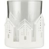 Ib Laursen Kovový svietniček na čajovú sviečku Houses Ib Laursen Kovový svietniček na čajovú sviečku Houses