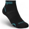 Bridgedale HIKE Ultralight T2 Merino Performance Ankle Womens black/blue Veľkosť: M Bridgedale HIKE Ultralight T2 Merino Performance Ankle Womens black/blue Veľkosť: M