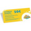 Darčeková poukážka v hodnote 50€ Darčeková poukážka v hodnote 50€