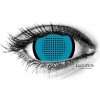 Lucifer Crazy šošovky - nedioptrické - CYAN MESH R mini sclera (2 šošovky) Lucifer Crazy šošovky - nedioptrické - CYAN MESH R mini sclera (2 šošovky)