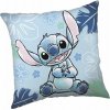 Jerry Fabrics vankúš Lilo a Stitch Blue 40 x 40