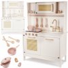 Detská drevená retro kuchynka z MDF s doplnkami BOHO Detská drevená retro kuchynka z MDF s doplnkami BOHO