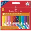 Voskovky, trojhranný tvar, FABER CASTELL Jumbo Grip, 12 rôznych farieb Voskovky, trojhranný tvar, FABER CASTELL Jumbo Grip, 12 rôznych farieb