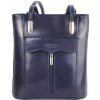 DÁMSKA KOŽENÁ KABELKA/BATOH 438 modrá DÁMSKA KOŽENÁ KABELKA/BATOH 438 modrá