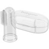 BabyOno Take Care First Toothbrush detská zubná kefka na prst s puzdrom Transparent 1 ks BabyOno Take Care First Toothbrush detská zubná kefka na prst s puzdrom Transparent 1 ks