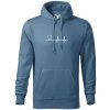 EKG zuby - Mikina pánska Cape s kapucňou - XL ( Denim ) EKG zuby - Mikina pánska Cape s kapucňou - XL ( Denim )