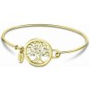 Pevný pozlátený oceľový náramok Strom života Lotus Style LS2119-2/3 Pevný pozlátený oceľový náramok Strom života Lotus Style LS2119-2/3