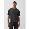 GAP Tričko s logom Everyday Soft Čierna S GAP Tričko s logom Everyday Soft Čierna S
