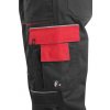 Canis CXS Kalhoty ORION KRYŠTOF s laclem Černo červená