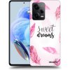 Picasee silikónový prehľadný obal pre Xiaomi Redmi Note 12 Pro+ 5G - Sladké sny Picasee silikónový prehľadný obal pre Xiaomi Redmi Note 12 Pro+ 5G - Sladké sny