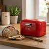 WESCO Grandy Mini červený - oceľový chlebník WESCO Grandy Mini červený - oceľový chlebník