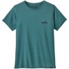 Dámske funkčné tričko Patagonia CAPILENE COOL DAILY GRAPHIC SHIRT - petrolejová L Dámske funkčné tričko Patagonia CAPILENE COOL DAILY GRAPHIC SHIRT - petrolejová L