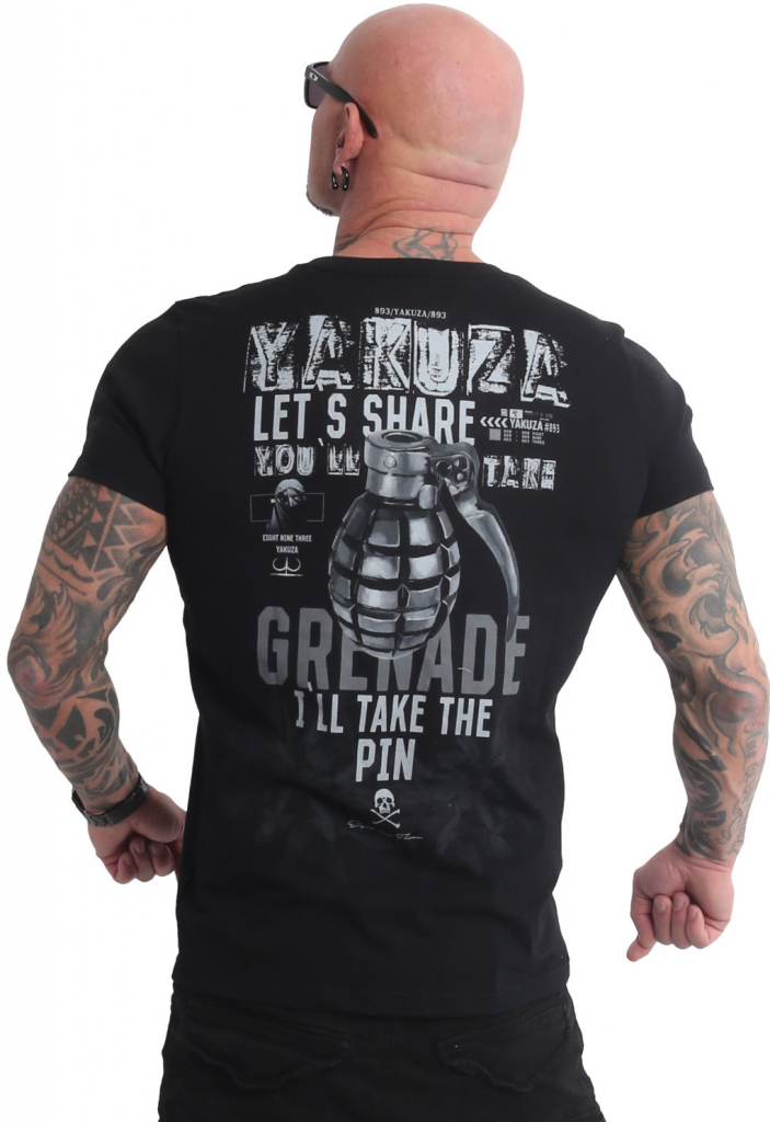 Yakuza tričko pánske Grenade TSB 22016 black