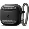 Spigen Rugged Armor Ochranný kryt pre Apple AirPods 4 – Matná Čierna Spigen Rugged Armor Ochranný kryt pre Apple AirPods 4 – Matná Čierna