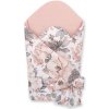 lovel Zavinovačka so spevneným chrbátikom - Púdrovo ružová s kvietkami lovel Zavinovačka so spevneným chrbátikom - Púdrovo ružová s kvietkami