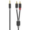 NEDIS ND-CABW22200AT50 STEREO AUDIO KABEL, 3,5MM, KONEKTOR, 2X RCA KONEKTOR, POZLATENY, 5M NEDIS ND-CABW22200AT50 STEREO AUDIO KABEL, 3,5MM, KONEKTOR, 2X RCA KONEKTOR, POZLATENY, 5M