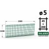 Plotový panel 3D Standard 45, 103×250 cm, machová zelená Plotový panel 3D Standard 45, 103×250 cm, machová zelená