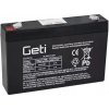 Batéria olovená 6V 7.0Ah GETI Batéria olovená 6V 7.0Ah GETI